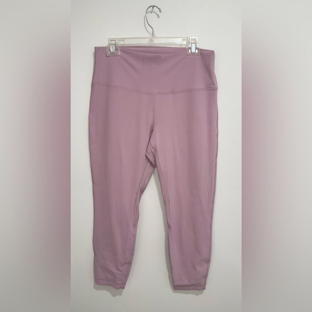 Lululemon Highrise Lavender Lux Soft Leggings EUC